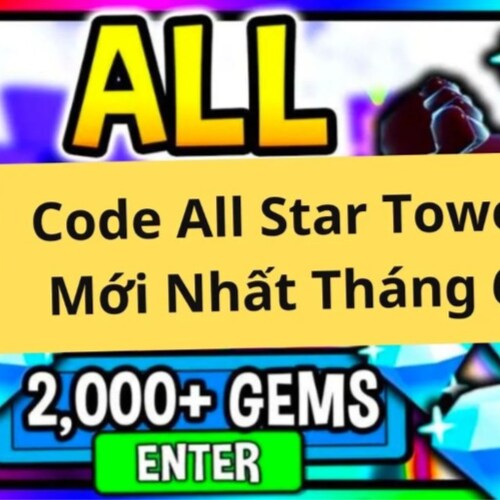 Code All Star Tower Defense Mới Nhất Tháng 6/2023 [Cập nhật hàng ngày]
Xem thêm: https://hanoitop10.com/code-all-star-t...
