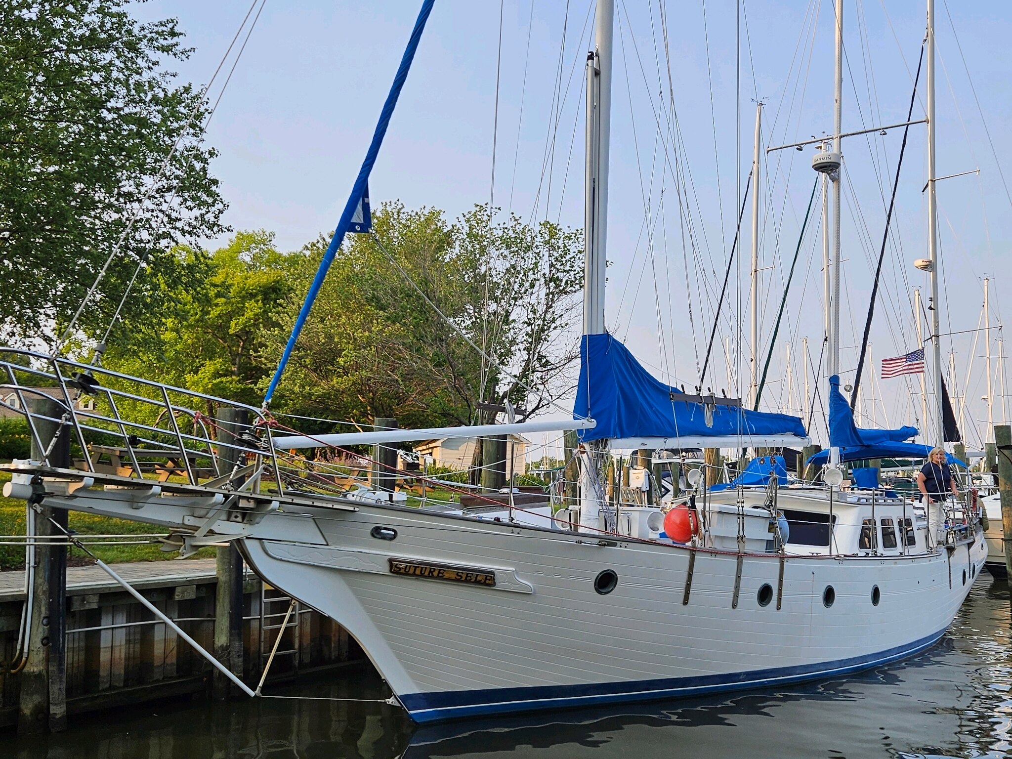 Adventures ahead! The "Arabella" sets sail in the Chesapeake Bay and Bahamas, a classic sailing expe...