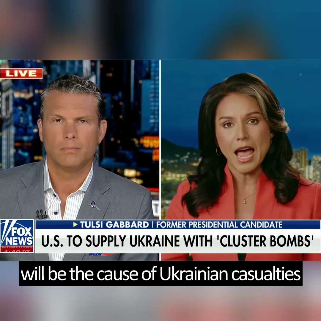 Biden’s decision to send cluster bombs to Ukraine shows they don’t care about the Ukrainian people; ...
