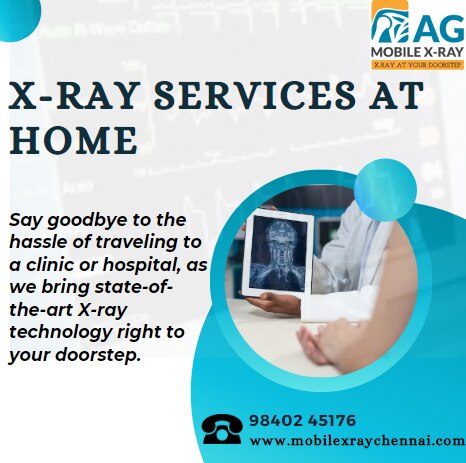 Introducing AG Mobile Xray, your premier solution for convenient X-ray services at home.
visit:https...