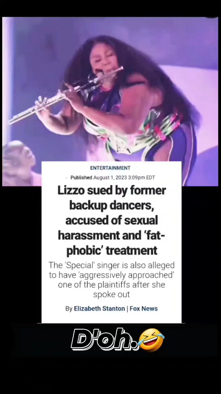 Uh oh Lizzo...