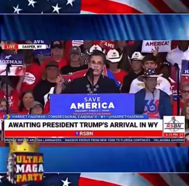 Harriet Hageman is a legend for this