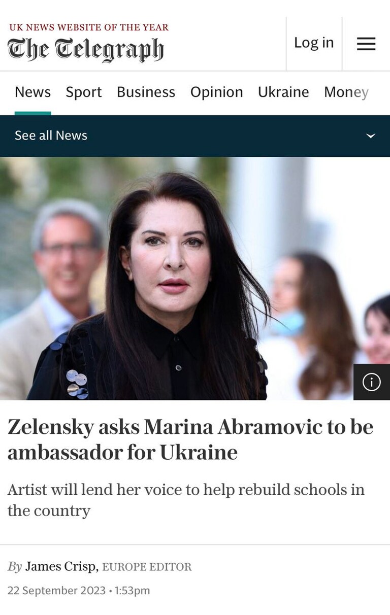 If you haven’t already gotten out of Ukraine, hurry!