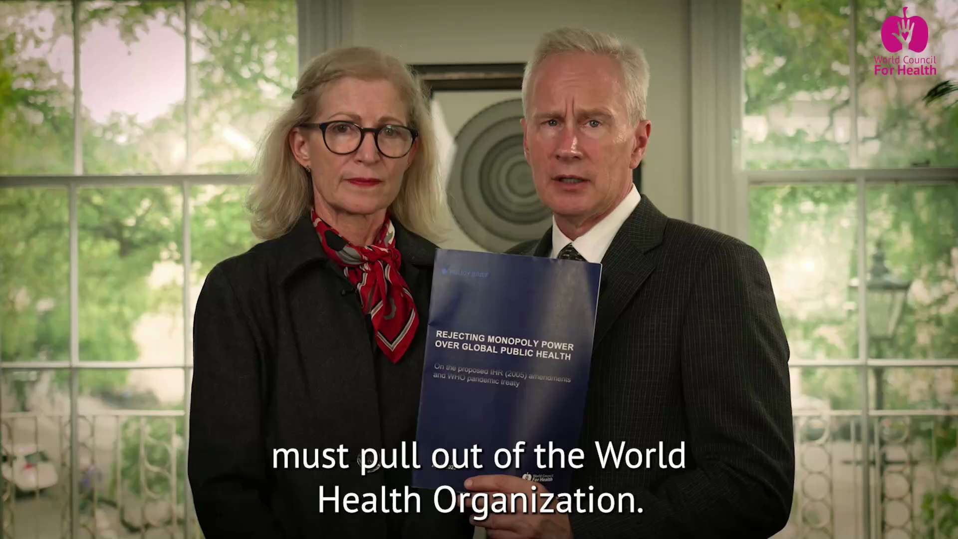 Dr Peter McCullough & Dr Tess Lawrie Join Forces to Exit the WHO

Dr Tess Lawrie was delighted to sh...