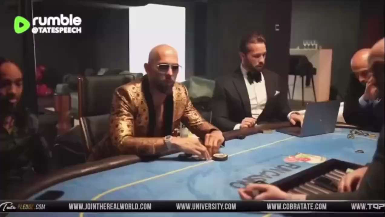 Andrew Tate:

"We all want Trump to win. That would be amazing for the culture."