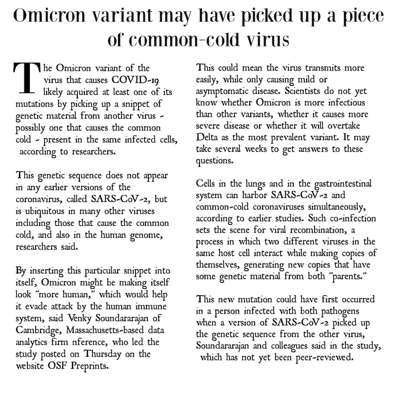 https://www.reuters.com/business/healthcare-pharmaceuticals/omicron-variant-may-have-picked-up-piece...