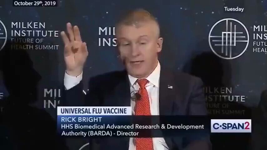 🔥💥Regardez la date en haut à gauche de l'écran. 29/10/2019. La planification d'un Vax💉 UNIVERSEL ...