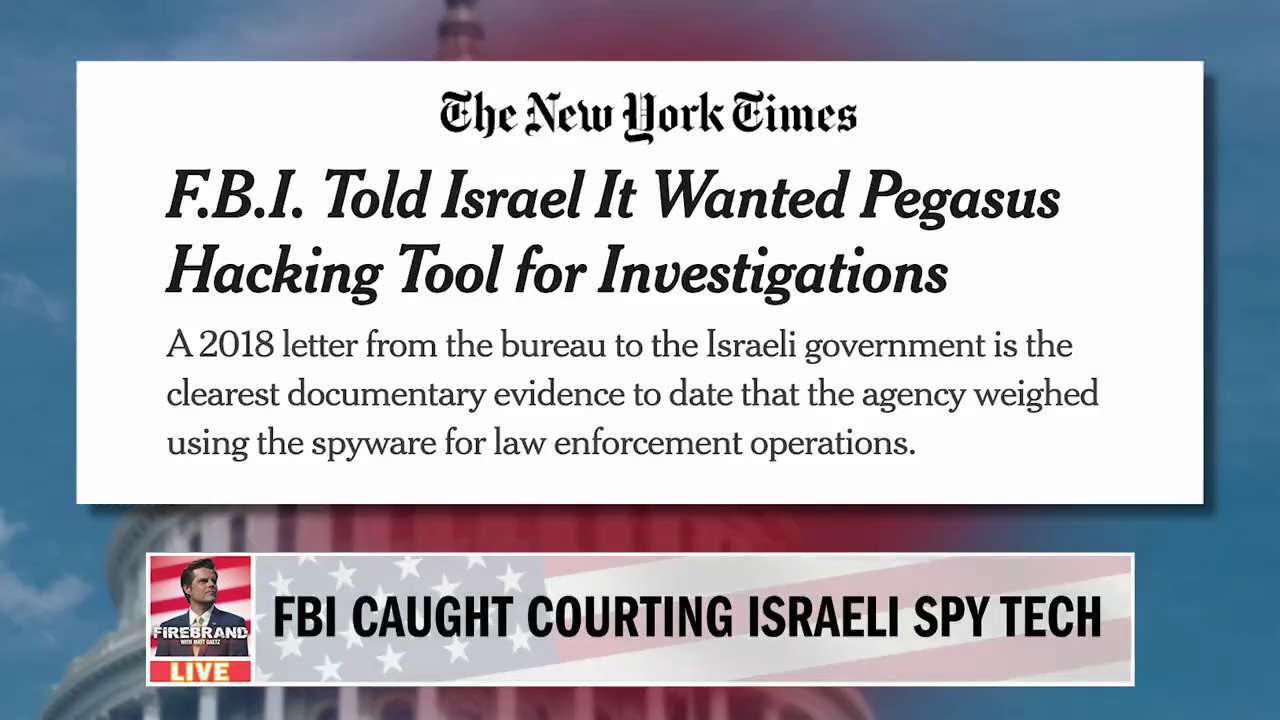 The FBI had a far more thorough interest in Pegasus than merely “looking under the hood.”

In 2018, ...