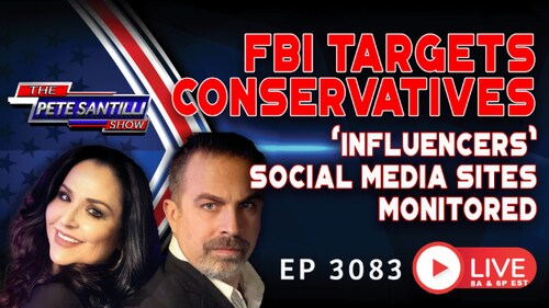 PeteSantilli on GETTR : FBI TARGETS CONSERVATIVES:  MONITORING PRO-TRUMP SOCIAL MEDIA SITES  (TRUTH SOCIAL) | EP 3083-8AM