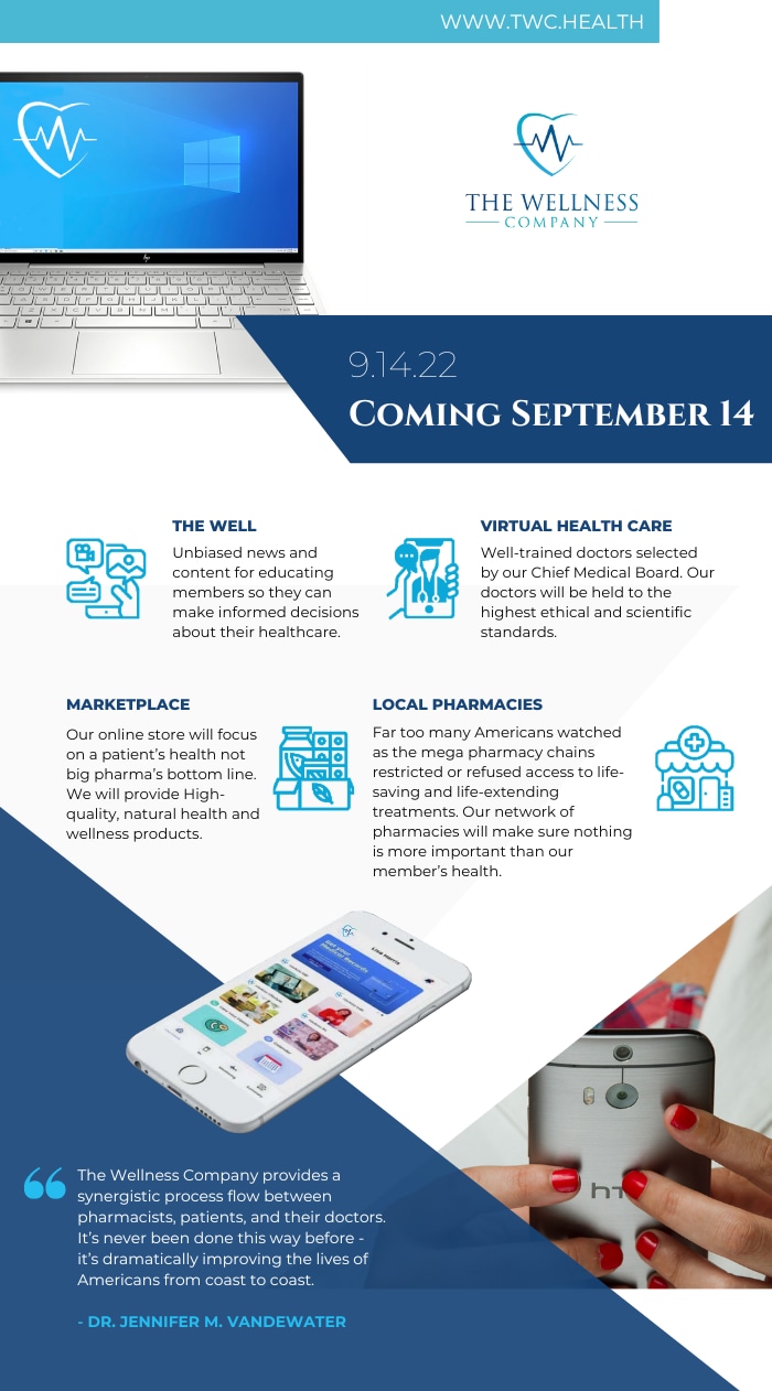 We are excited to announce that The Wellness Company launches tomorrow! We are beyond excited to beg...