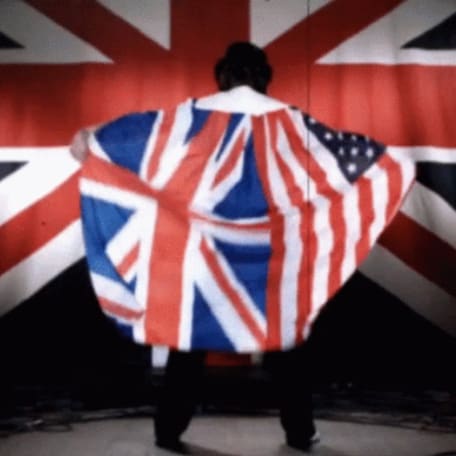 British - Supporting America First Patriots.