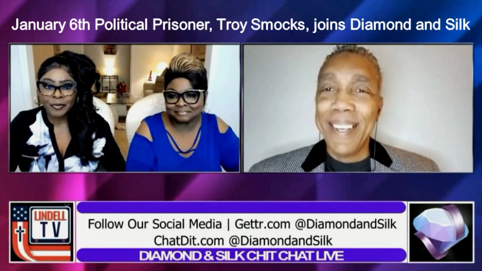 Re-Air: January 6th Political Prisoner, Troy Smocks, joins Diamond and Silk