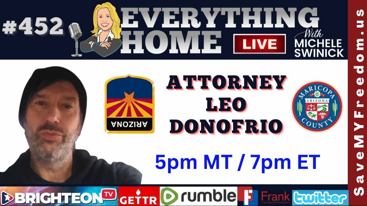 🇺🇸 Save Your Personal, Professional & Financial Freedoms + Your Country & Soul! 💥 BUSINESS 💥 LIFE 💥 COMMUNITY
🖥️ LIVE TV Wed @ 11a MT & Fri @ 5p MT
JOIN “The Save My Freedom Movement” On STUBSTACK & LOCALS For the Full TAKE ACTION EXPERIENCE, which includes Resources, Take Action Toolkits, Live Interviews With Leaders & Experts, Jesus Rocks Show Transcripts, Exclusive Subscriber Content, TV Shows, Podcasts, Videos, Invites To Collaboration Meetings, Events, Membership In Our Interactive Community + Promotion Of YOU
http://SaveMyFreedom.us
📣Stand Up, Speak Up, Show Up!
ARIZONA ELECTION UPDATES - Learn The Facts, Truth & Fraud - Articles, Videos, Interviews
