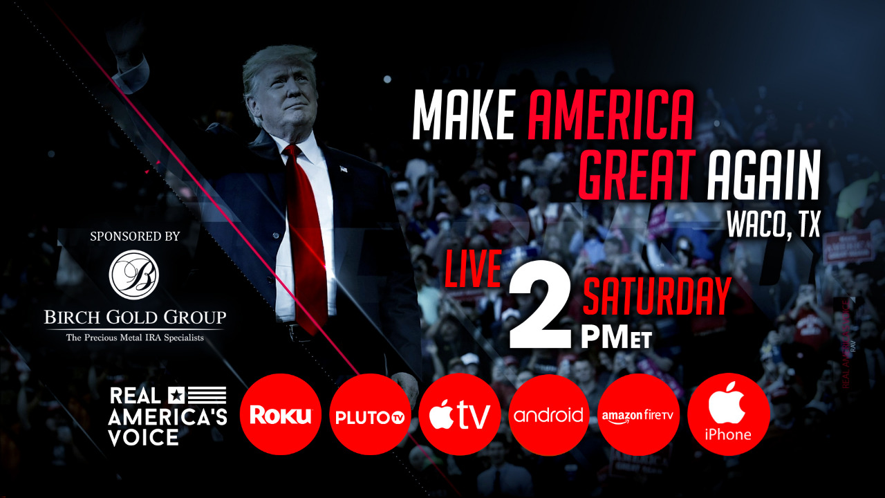 TRUMP RALLY LIVE COVERAGE FROM WACO TEXAS