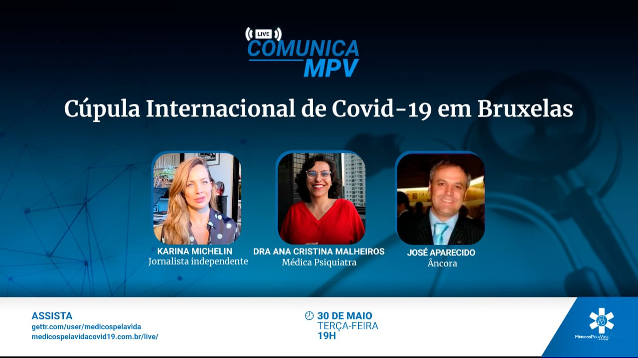 80ª Comunica MPV: Cúpula Internacional de Covid-19 em Bruxelas