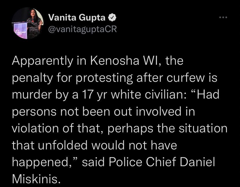 Rittenhouse is not free yet. Rep. Jerry Nadler referred him to the DOJ. Gupta is the United States A...
