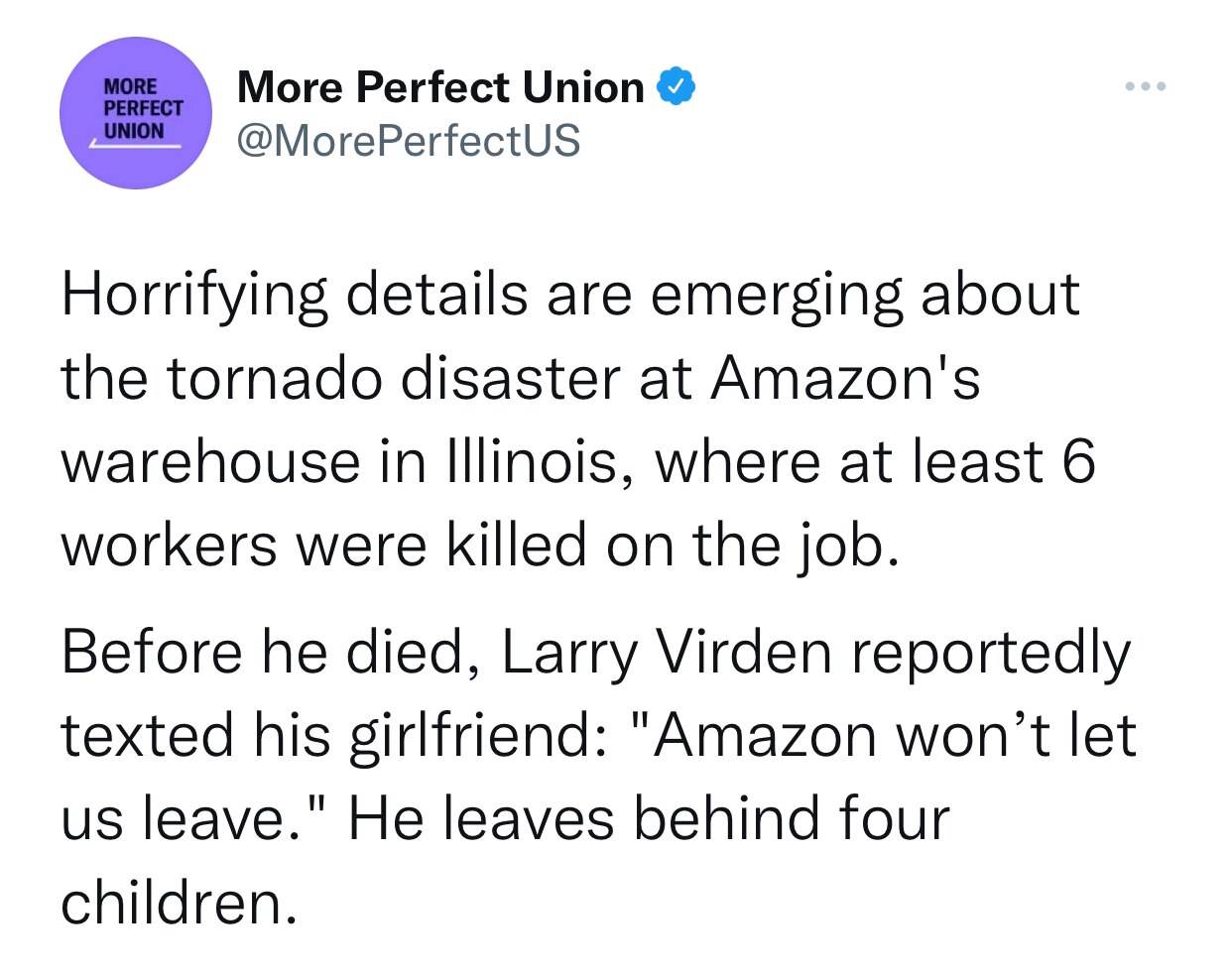 Looks like Amazon’s policies killed innocent workers. Meanwhile, the Washington Post (effectively ow...