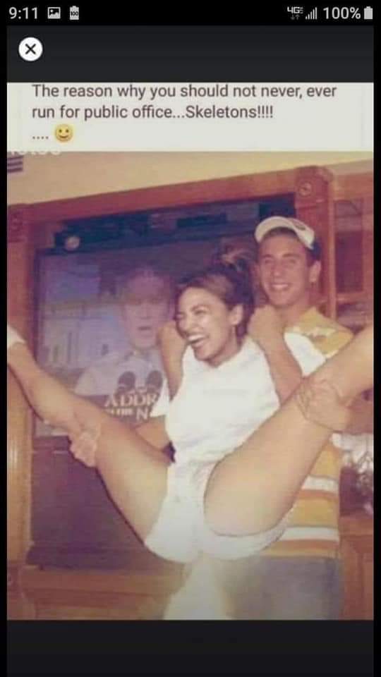 Yea , this woman's sexy alright. 