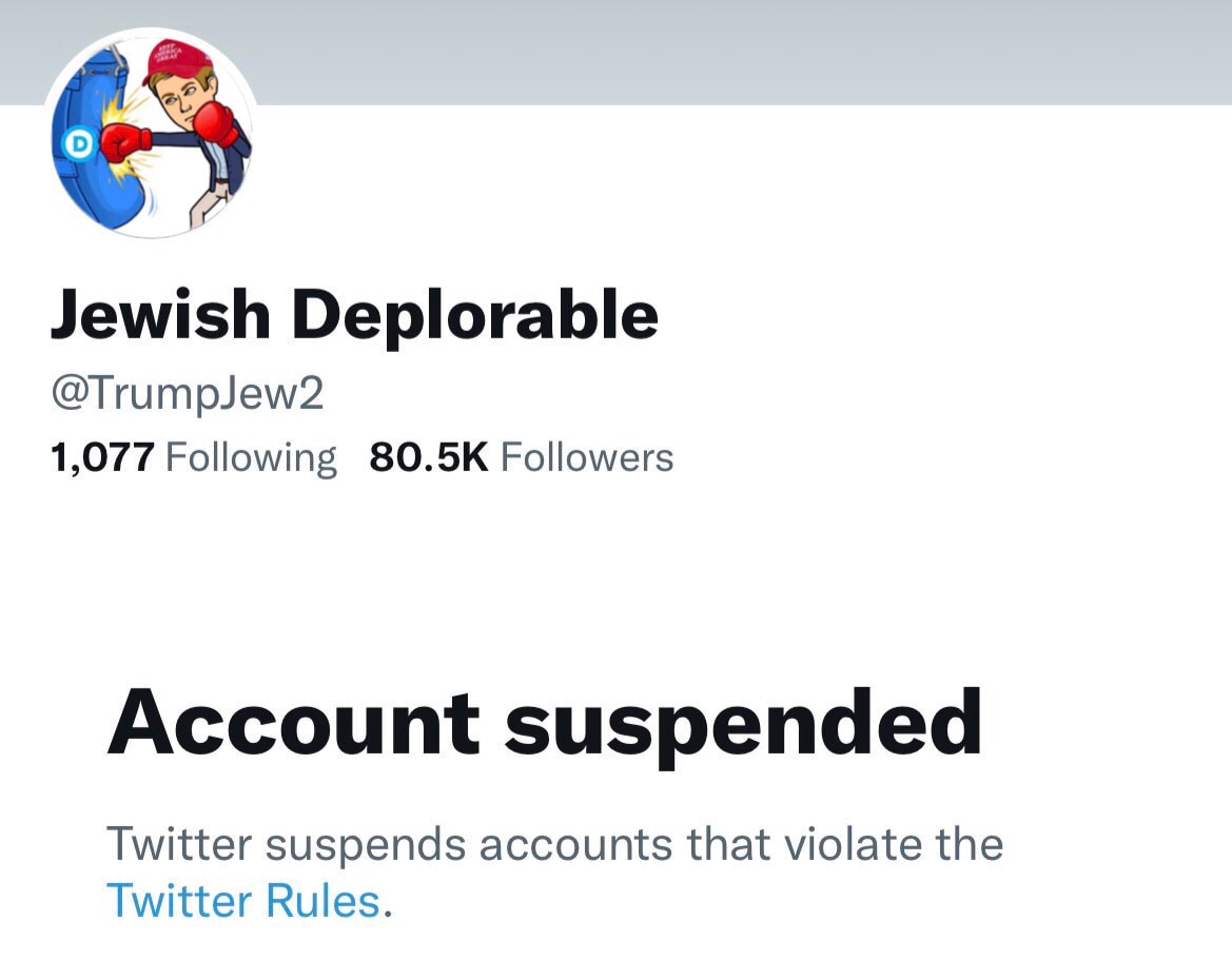 I was banned from Twitter a week ago after reaching 80k+ followers

Please Repost to help my former ...