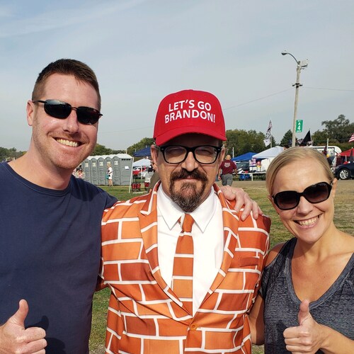 TRUMP WON boat spotted in Florida organizer and sponsor.  Refugee from HI during Covid.  Celebrating freedom in the grea...