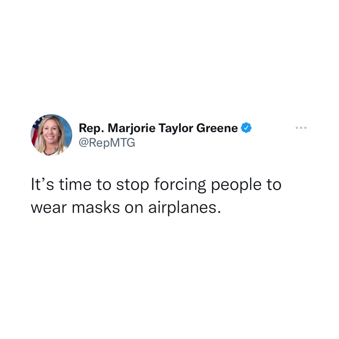 View Marjorie Taylor Greene's post on GETTR. Join the discussion, share your thoughts, and connect with the community.