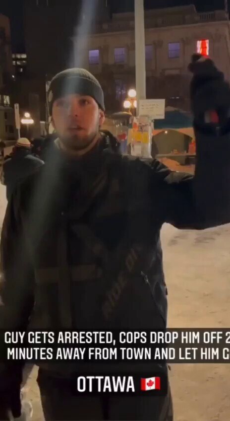 LISTEN TO THIS‼️😳😱

This young man explains how he was arrested, then they drove him for 20 minutes out of Ottawa and was then released!!! 

There are no charges, all fake smoke and mirrors!!!

SHARE‼️

https://t.me/LauraAbolichannel