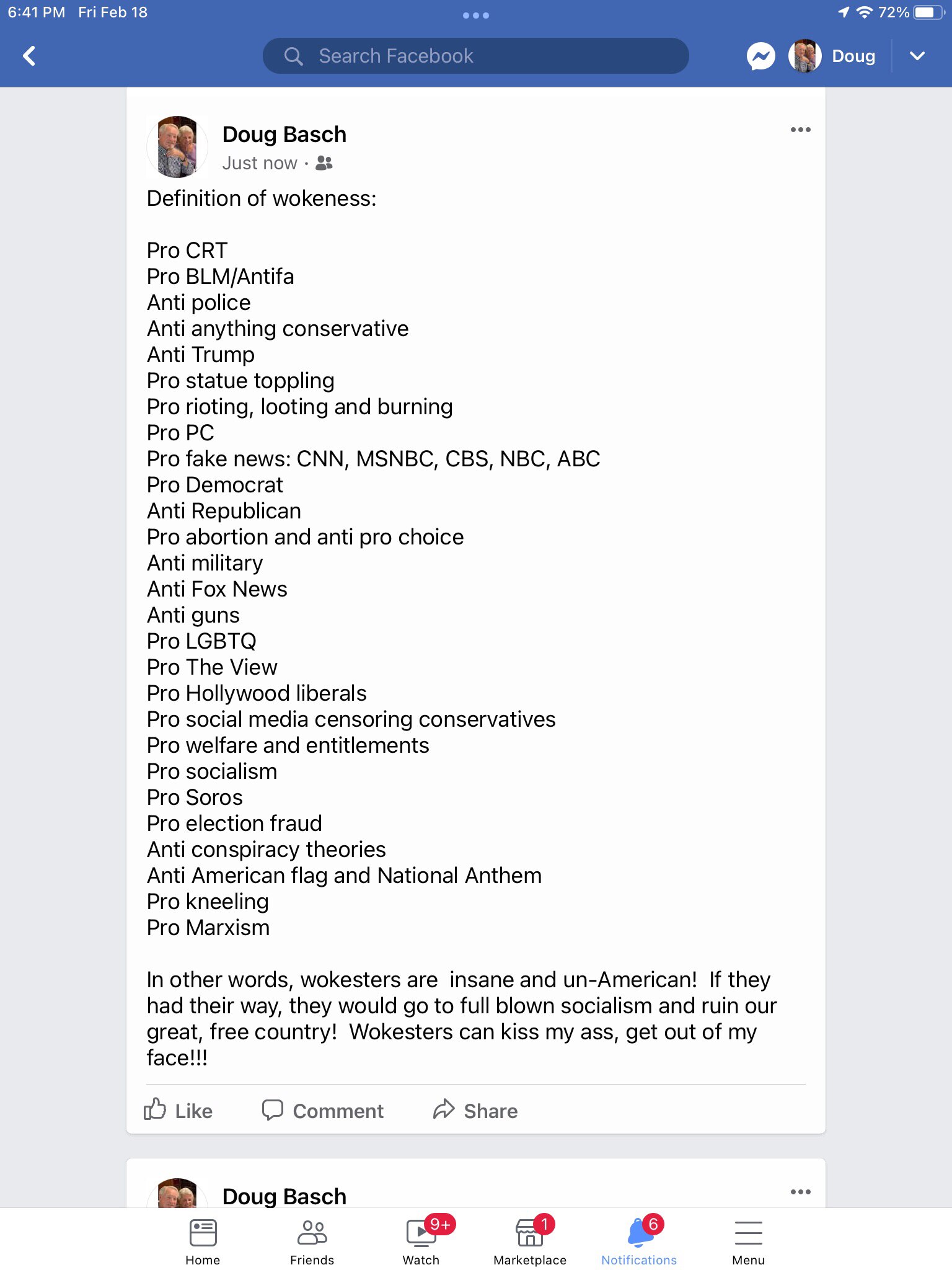 My recent synopsis of wokeism:

