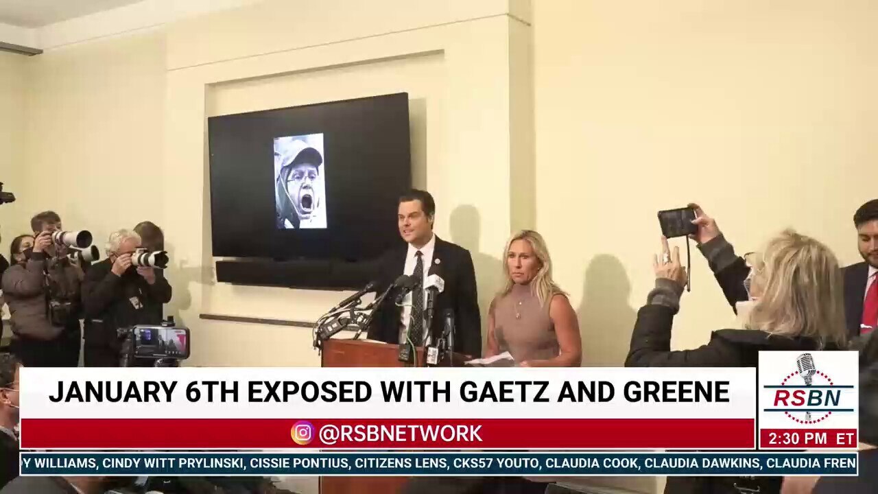 "We did not want the Republican voice to go unheard and we did not want today's historical narrative to be hijacked and captured by those who were the true insurrectionists." @MattGaetz