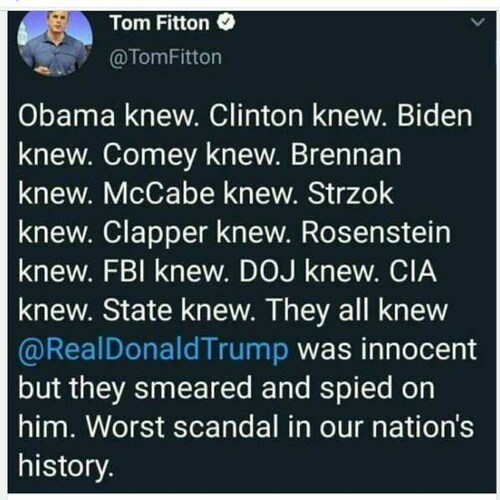 🇺🇸PATRIOTS UNITE🇺🇸

@Ranger787💥 @David101101💥 @Deplorable_Man💥 @spitfiretyler1💥 @RWmadman💥 ...