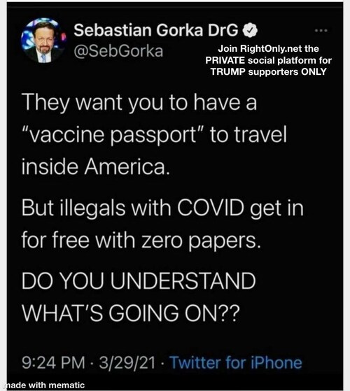 View RightOnly.net (Social App)'s post on GETTR. Join the discussion, share your thoughts, and connect with the community.