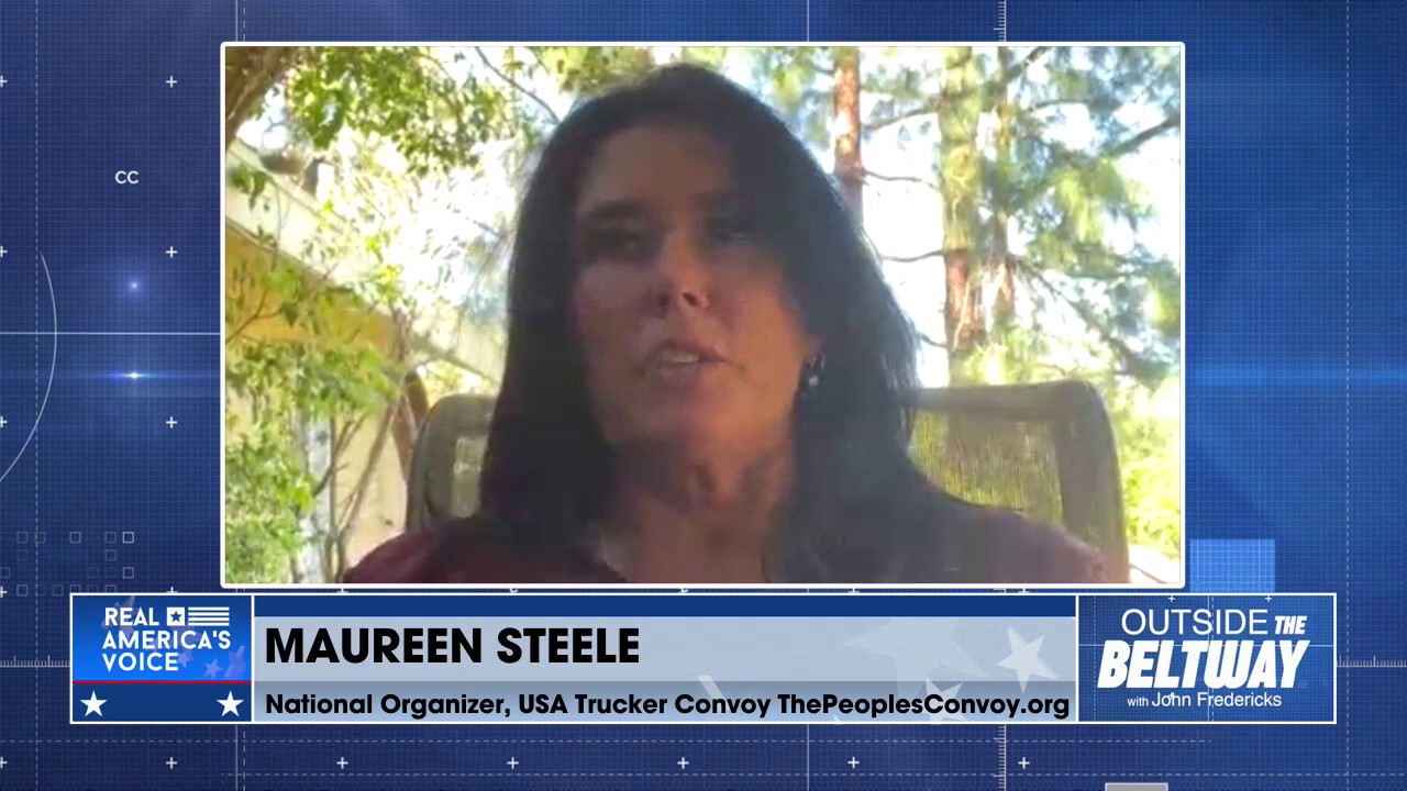 Maureen Steele says that “what’s going on in Canada is emboldening the truckers” in the U.S. #FreedomConvoy

Watch the full conversation on #OutsideTheBeltway with John Fredericks