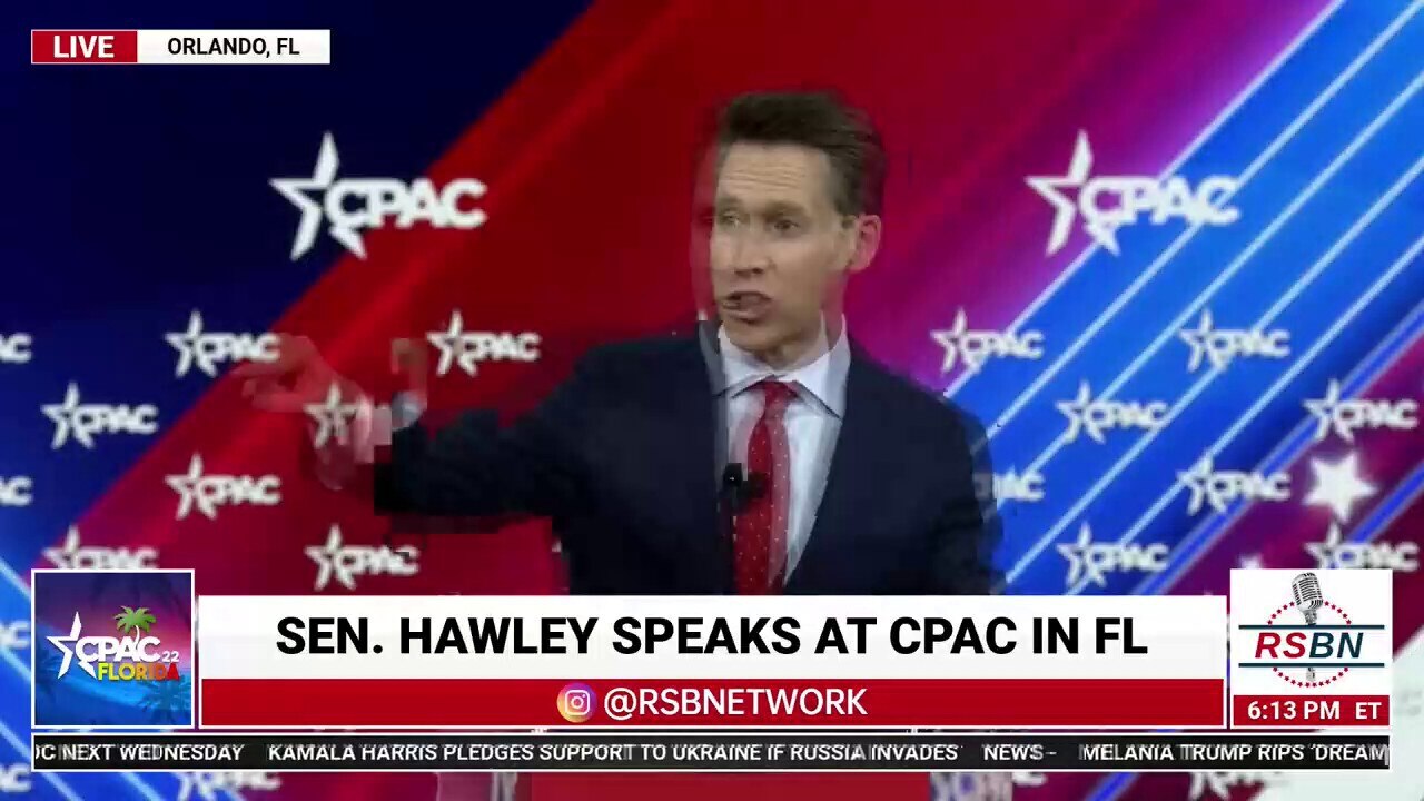 "Open it up! Put people back to work! Get the oil flowing, the natural gas pumping, the biofuels going, all of it! We are the number one energy producing nation in the world, or we should be. Joe Biden gave that away, it's time to take it back."
Senator Hawley is on point!
