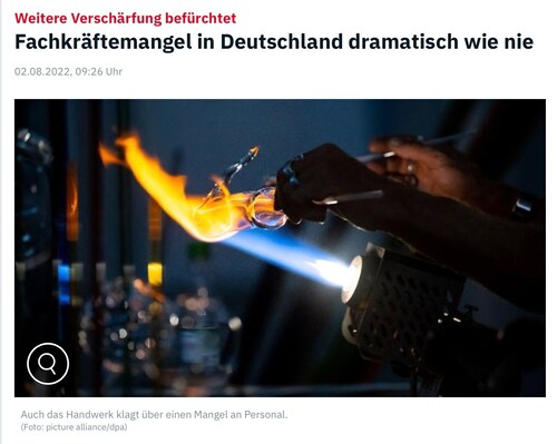 #Fachkräftemangel - #Zuwanderung soll die Lösung sein

Faeser & Heil: „Wir wollen, dass ausländische...