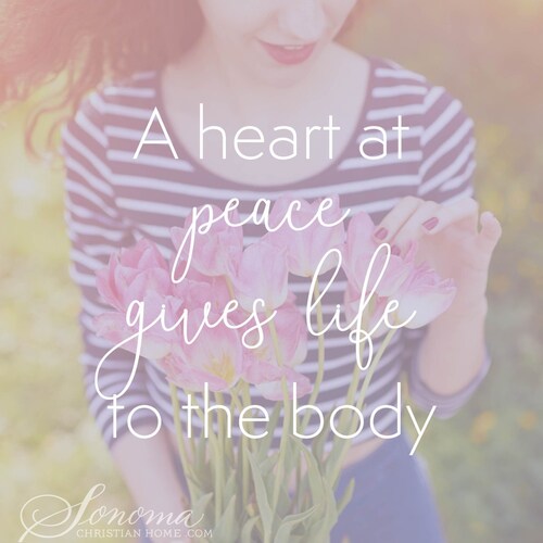 A heart at peace gives life to the body - Proverbs 14:30

Click for Daily Inspiration -  http://bit....