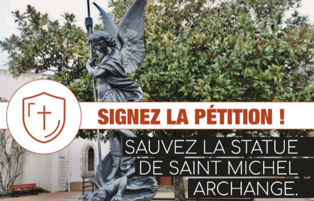 Bonjour Gettr, 

La statue de Saint Michel Archange aux Sables-d’Olonne va être démontée suite à la ...