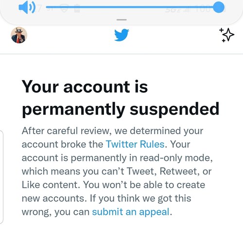 cancelled for a question and opinion