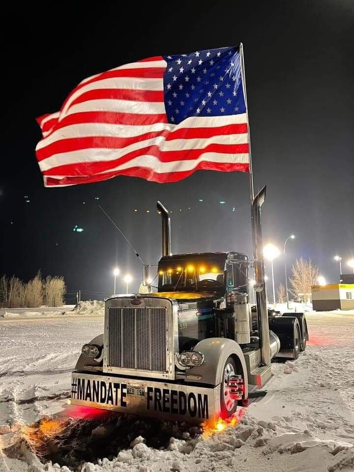 We have reports that the White House is in FULL panic now as they try to stop a convoy to DC. They won't succeed. The convoy to DC group on fb has 110000 members from 60000 yesterday. And there are many other groups. Join fb to support, please join the group:
https://www.facebook.com/groups/1158593688303921
They cant censor us there and we can draw people here on gettr join the fb group, we ask this of you, and invite friends