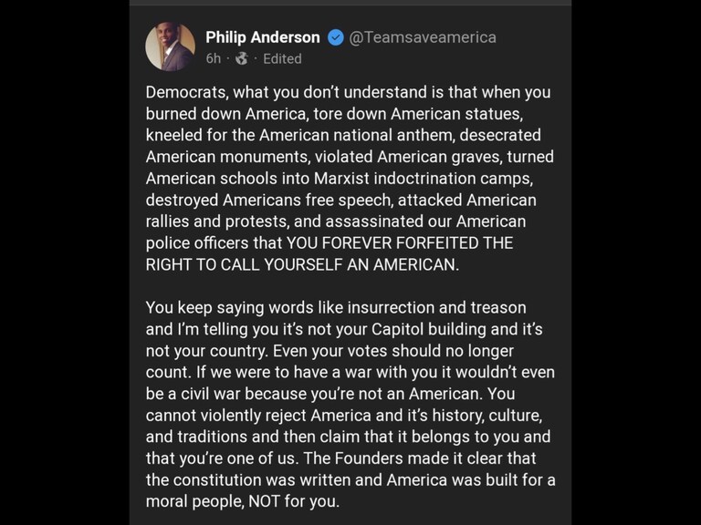 I think this needs to heard again. We must NEVER FORGET how the DEMONrats, libtards, Antifa, and BLM played a pivotal role in the decaying and destruction 