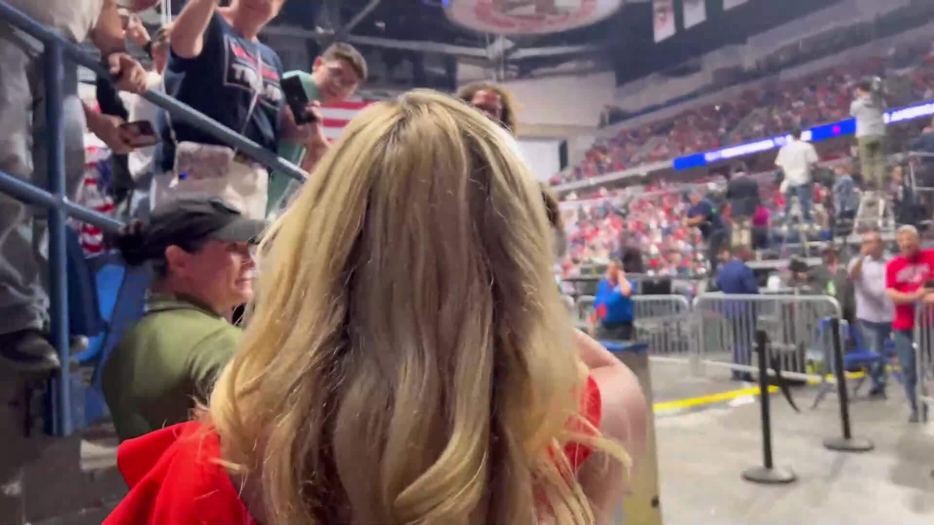 Thank you for the warm welcome, Pennsylvania!

Now, let’s hear from OUR President!!