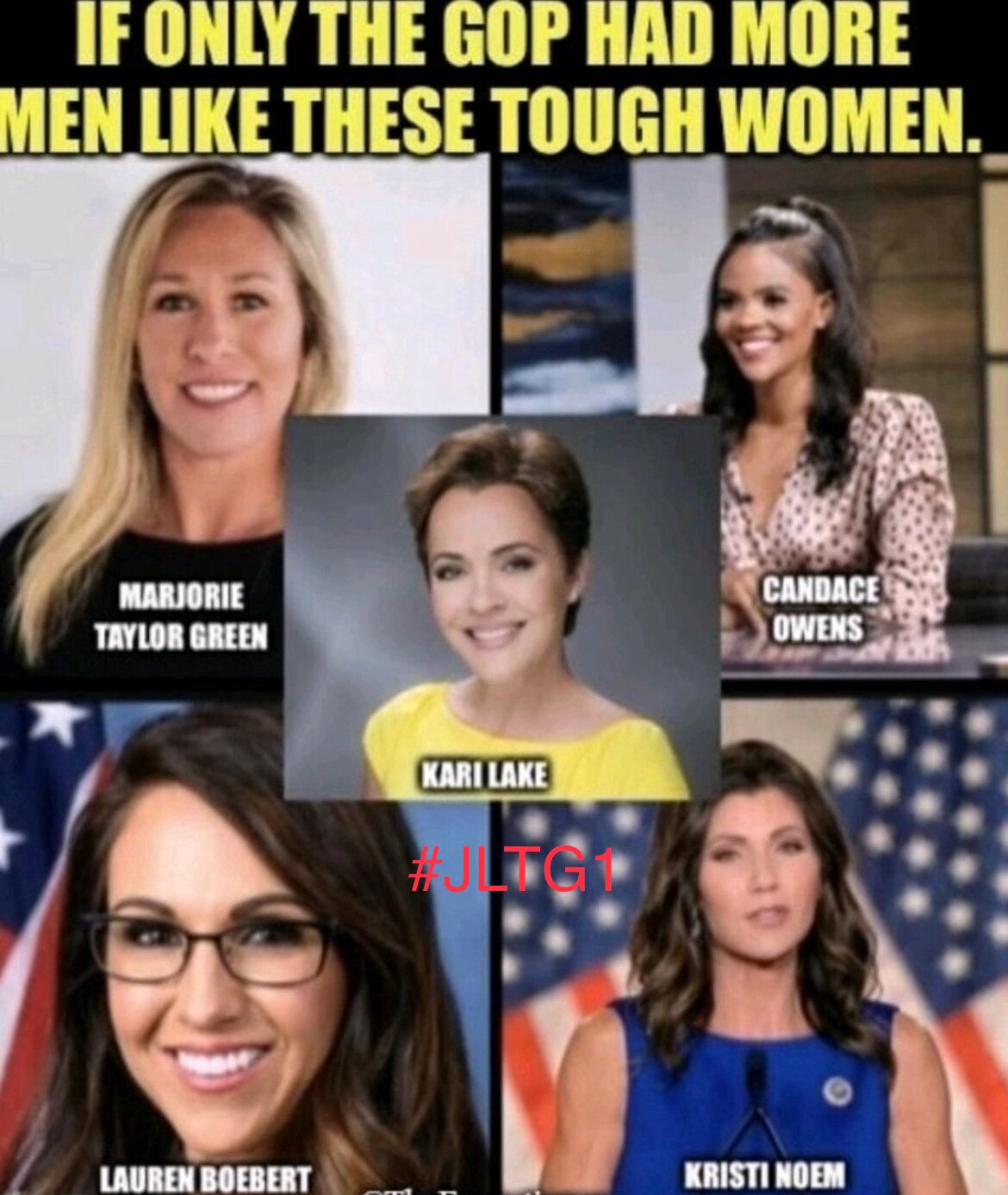 If Only The GOP Had More Men Like These Tough Women

LisaBelleDepot
L0646.22
#LBD #JLTG1 #JLTG
#twee...