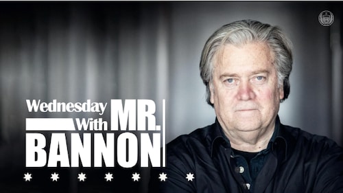 Wednesday with Mr. Bannon 22nd December, 2021