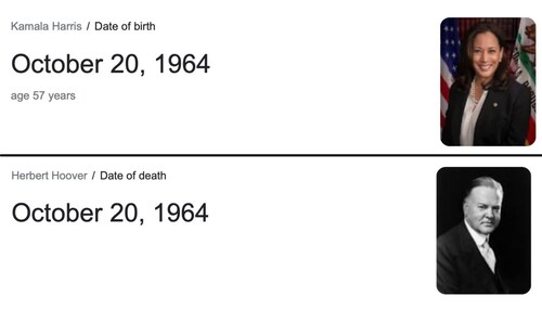 "You’ll end up with the President a male and the Vice President a female, and in that term of office...