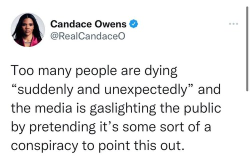 "Stop gaslighting the American public. We have every right to ask questions about why otherwise heal...