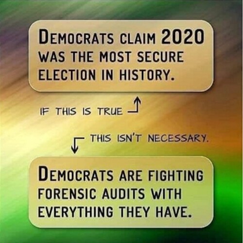 Stolen elections have consequences 🙏🏼🇺🇸❤🍊