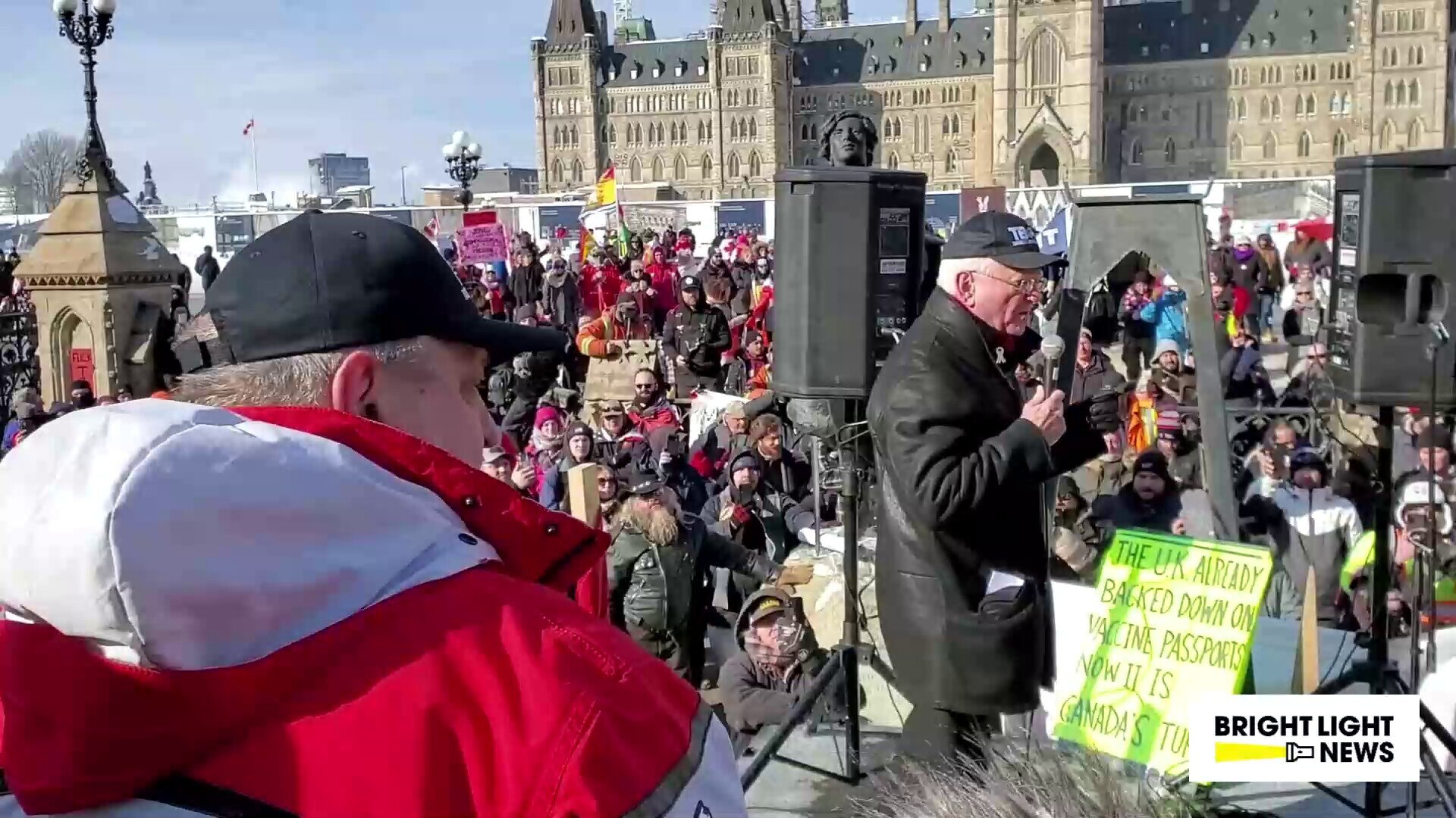 Clip from Dr. Roger Hodkinson, MD, Pathologist, speaking at #freedomconvoy2022 in Ottawa Monday, Jan...