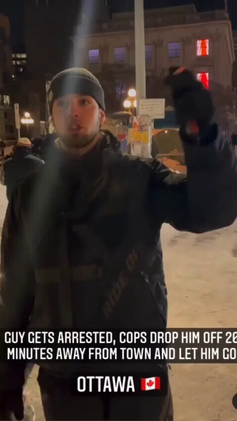 Arrests in Canada Are Nothing But Show