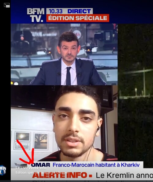 Décidément! Dès que zappe sur BFM, je tombe sur ça. Que vont-ils faire en Ukraine, les barbus ?