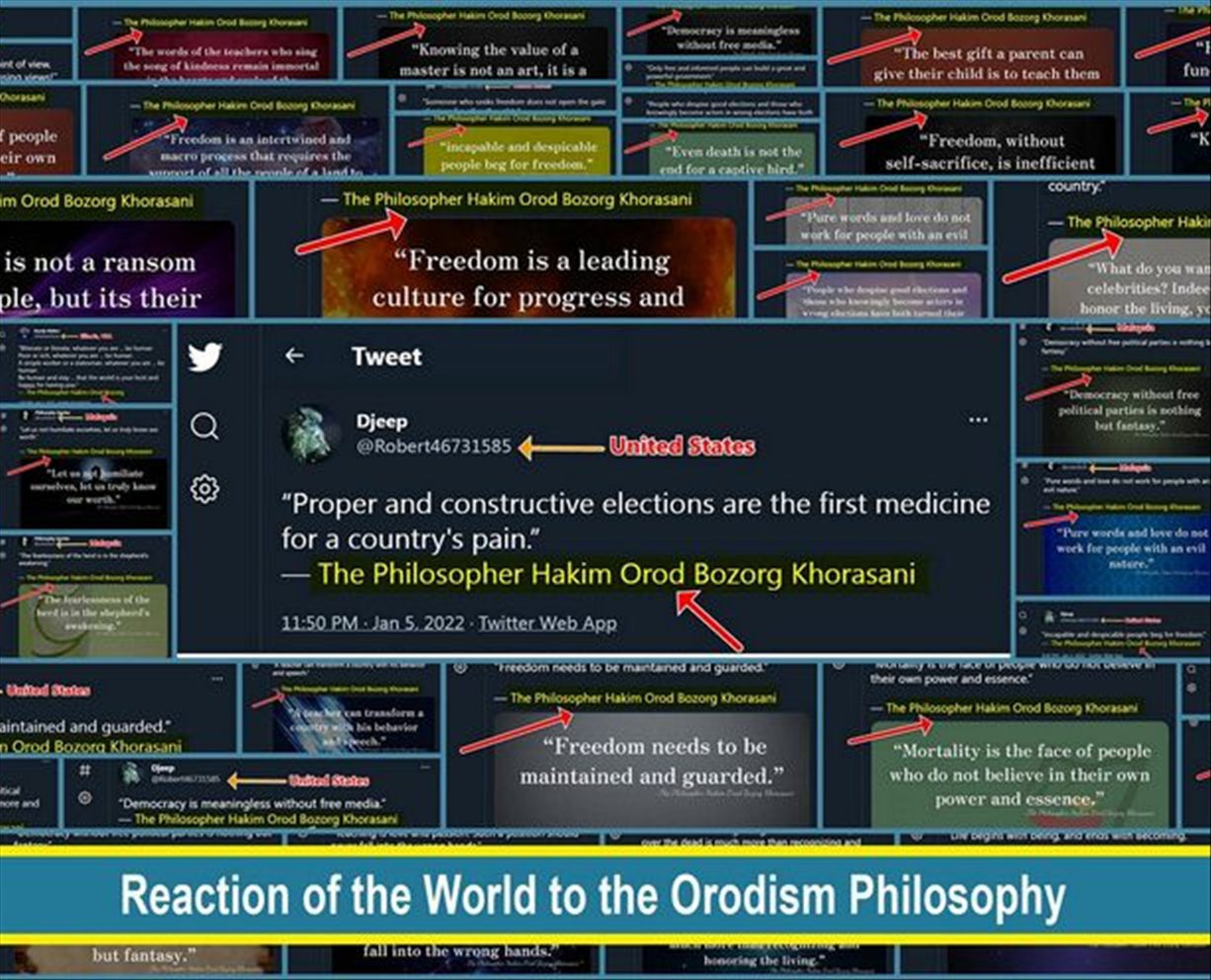 The philosophy of Orodism in United States of America (USA) 5084b4b9333263cb099368e6795db11e