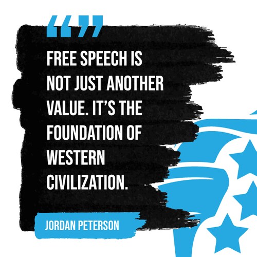 One of the core tenets of western civilization is the freedom of speech, specifically the ability to...