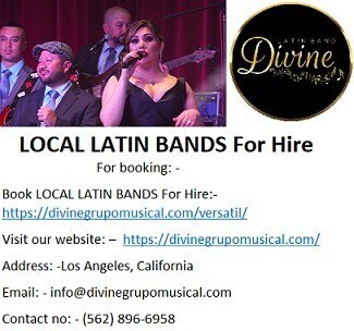 Expert LOCAL LATIN BANDS For Hire in California at best price.
Divine Grupo Musical is known for pro...